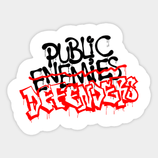 DefendGraffiti Sticker